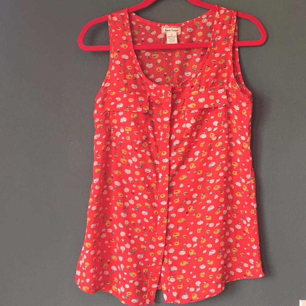 Love Notes Top Size Small